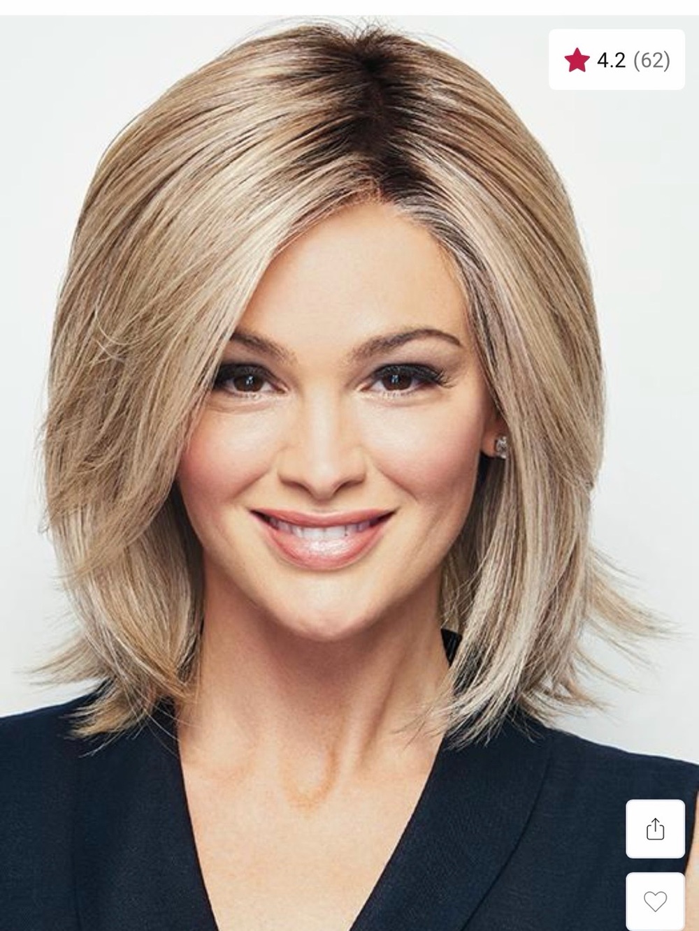 Layered Women's Wig in Light Ash Blonde - Natural Volume
Big Time-1923SS